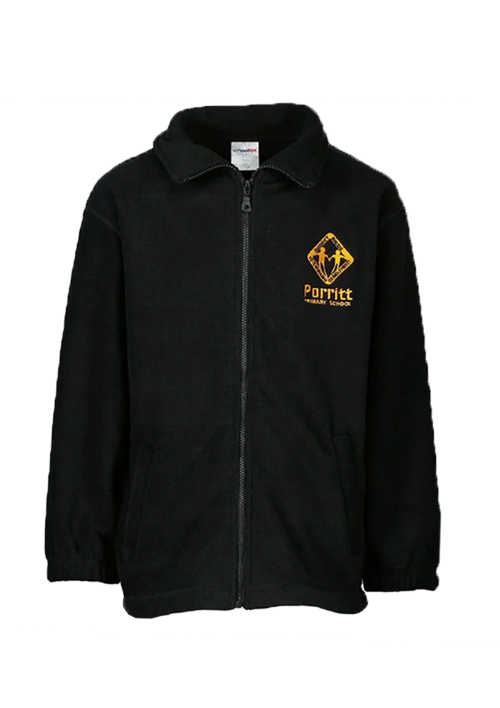 Porritt School Fleece Black